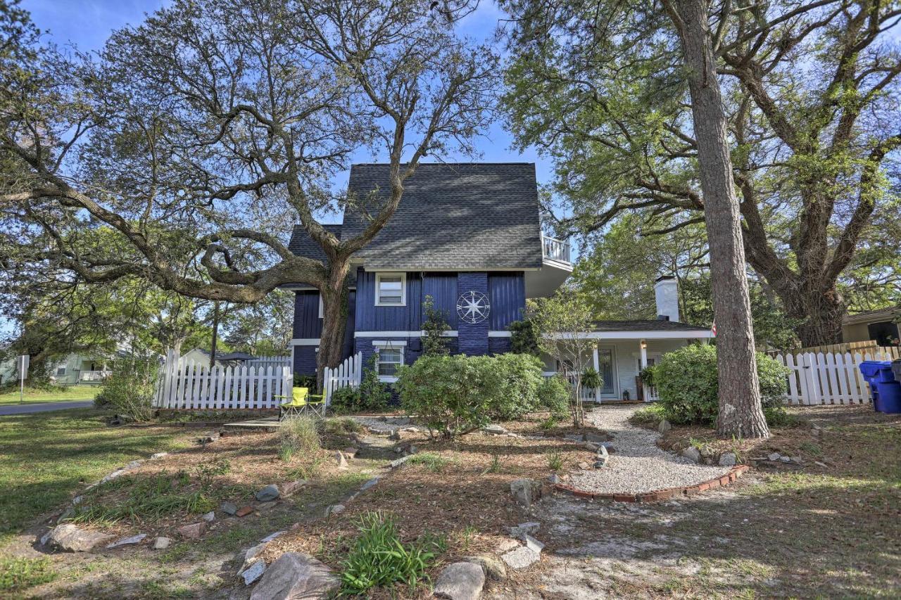 Coastal, Walkable Home In Historic Southport! エクステリア 写真